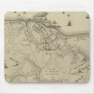 York-stadsplanen i Virginia och angränsande Land Musmatta