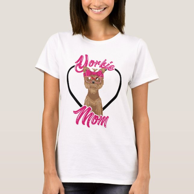 Yorki Mamma T Shirt (Framsida)