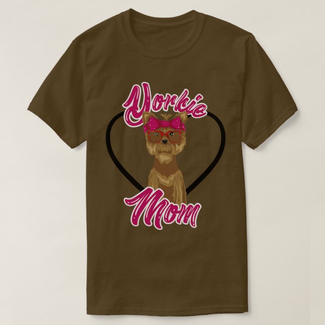 Yorki Mamma T Shirt (Design framsida)