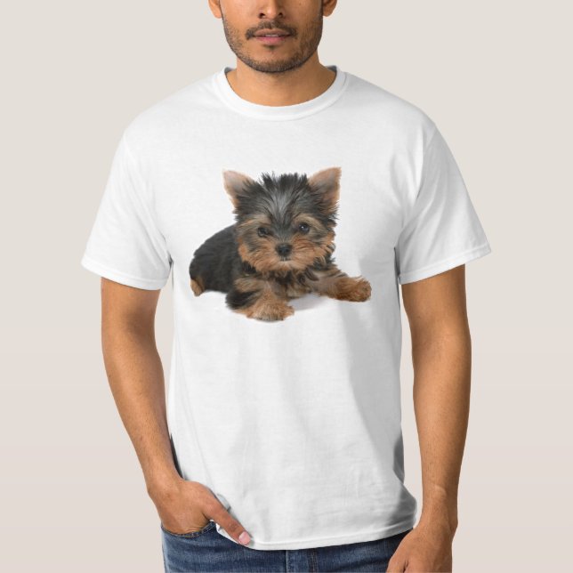 Yorki valp t-shirt (Framsida)