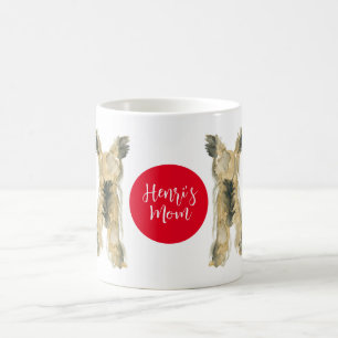 Yorkie Älskare Coffee Mugg för Mamma
