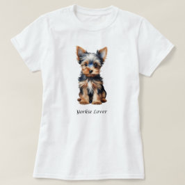Yorkie Älskare Shirt - Cute Yorkie Shirt T