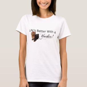 Yorkie älskaregåvor t-shirt