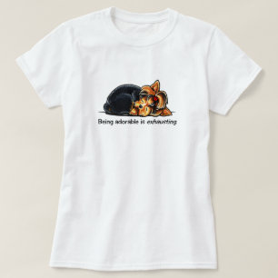 Yorkie är en bra bild av T-Shirt