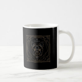 Yorkie Art Deco Zodiac Kaffemugg