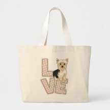 Yorkie bag, Yorkshire Terrier Älskare, Hund älskar