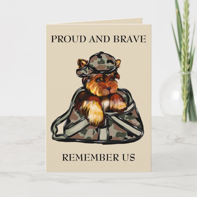 YORKIE-BAJS KORT (Framsida)