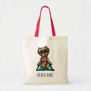 Yorkie Beach Babe Tygkasse