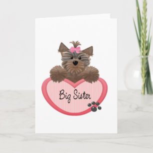 Yorkie Big Sister Kort