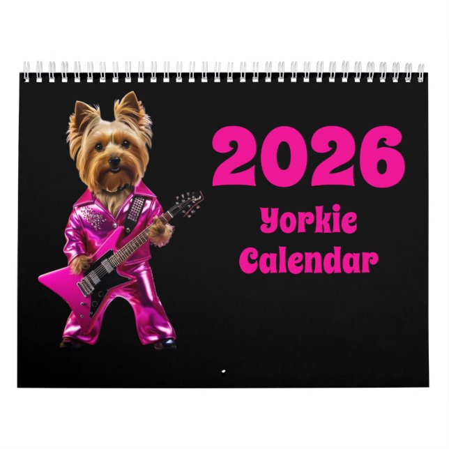 Yorkie Calendar Kalender (Omslag)