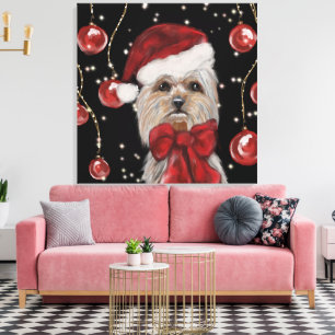 Yorkie Canvastryck