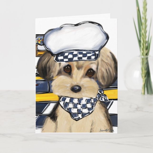 Yorkie Chef Kort (Framsida)