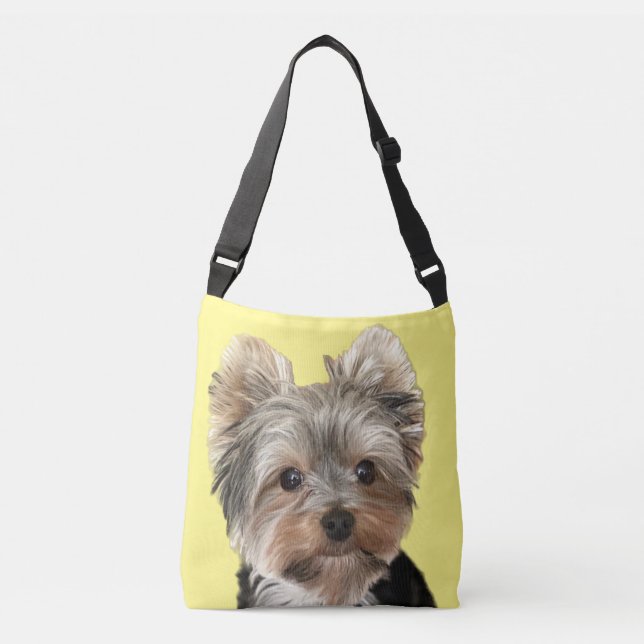 Yorkie Crossbody Bag Axelväska (Framsida)