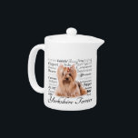 Yorkie dragtekanna<br><div class="desc">Denna tekanna för den Yorkshire terrieren är en underbar gåva för någon Yorkie älskare.</div>