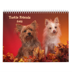 Yorkie Friends 2013 Calendar Kalender