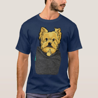 Yorkie FU Pocket T Shirt