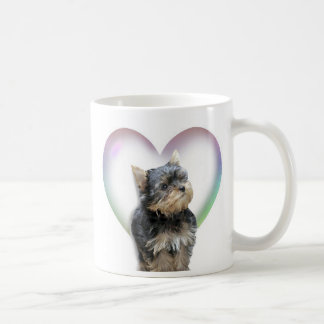 Yorkie hjärta kaffemugg