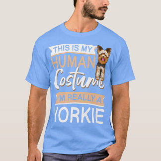 Yorkie Hund Apparel Yorkshire Terrier Owner för Ki T Shirt