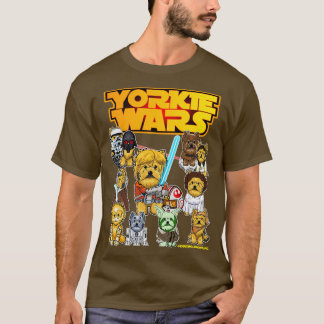 Yorkie Hund Fläkt Art T Shirt