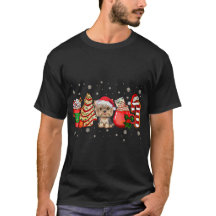 Yorkie Hund jul Pajamas Coffee Latte Mugg