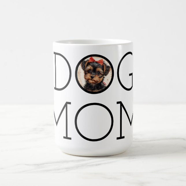 Yorkie Hund Mamma Coffee Mugg (Center)
