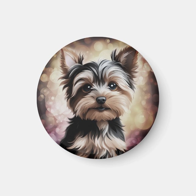 Yorkie, Hund, Pet Magnet (Framsidan)