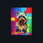 Yorkie hund Pop Art Canvastryck<br><div class="desc">Öka din dekoration med det här Yorkie Hund Pop Art-Kanvastrycket, som har en levande och lekfull design som fångar den berömvärda charmen från Yorkshire Terriers. Den här fantastiska Yorkie canvas-konsten visar popkonst som fångar öga och lägger till en roligt och en unik beröring i vilket rum som helst, perfekt för...</div>