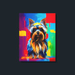 Yorkie hund Pop Art Canvastryck<br><div class="desc">Öka din dekoration med det här Yorkie Hund Pop Art-Kanvastrycket, som har en levande och lekfull design som fångar den berömvärda charmen från Yorkshire Terriers. Den här fantastiska Yorkie canvas-konsten visar popkonst som fångar öga och lägger till en roligt och en unik beröring i vilket rum som helst, perfekt för...</div>