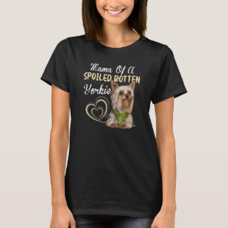 Yorkie Hund Yorkie Mamma Hund T Shirt