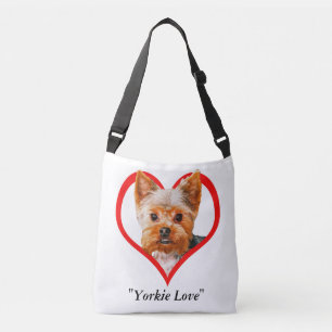 Yorkie kärlek axelväska