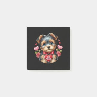 Yorkie Kärlek Post-it Notes - Alla hjärtans språk Block