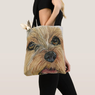’Yorkie Kärlek’ Shoulder Tote Tygkasse