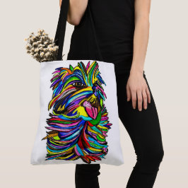 Yorkie Kärlek Tote Bag Tygkasse