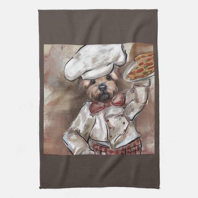 Yorkie Kock Kökshandduk (Vertikal)