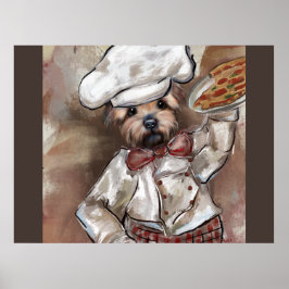 Yorkie Kock Poster