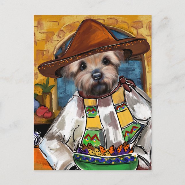 Yorkie Kock Vykort (Framsida)