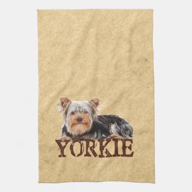 Yorkie Kökshandduk (Vertikal)