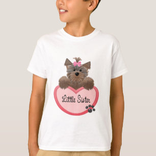 Yorkie lite syster t shirt