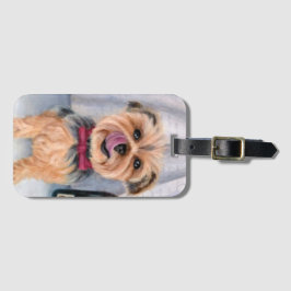 Yorkie Luggage Tag Bagagebricka