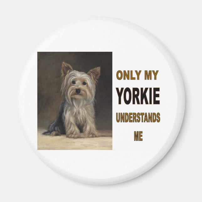 YORKIE MAGNET (Framsidan)
