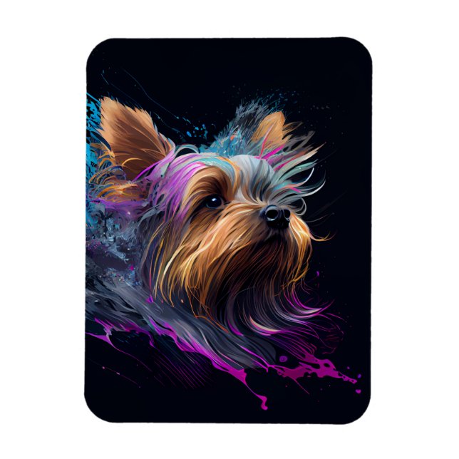 Yorkie Magnet (Vertikal)