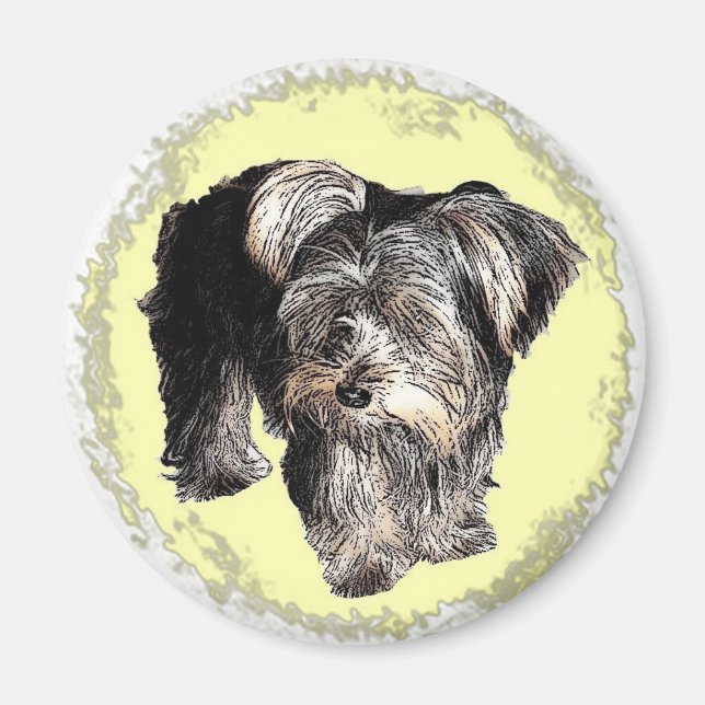 Yorkie Magnet (Framsidan)