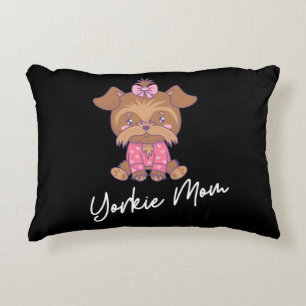 Yorkie Mamma 2 Prydnadskudde