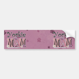 Yorkie MAMMA Bildekal