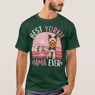 Yorkie Mamma Hund Apparel Yorkshire Terrier Owner  T Shirt