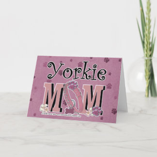 Yorkie MAMMA Kort