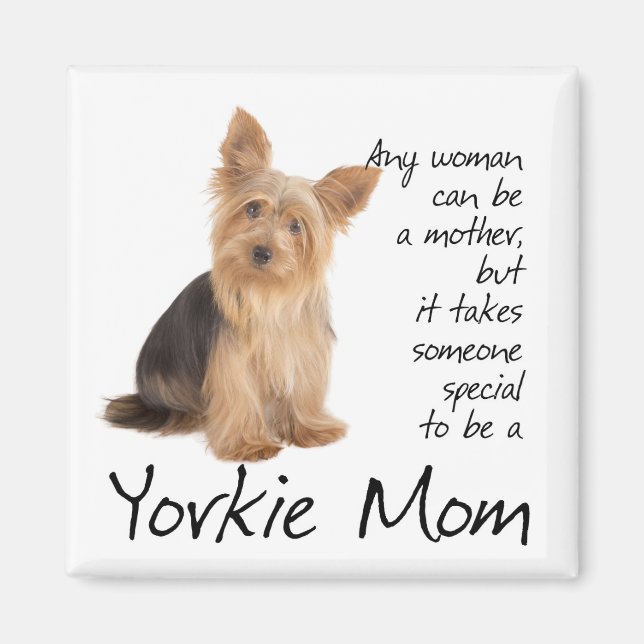 Yorkie Mamma Magnet (Framsidan)