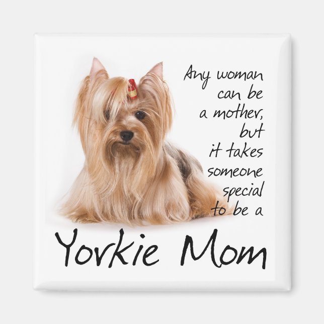 Yorkie Mamma Magnet (Framsidan)