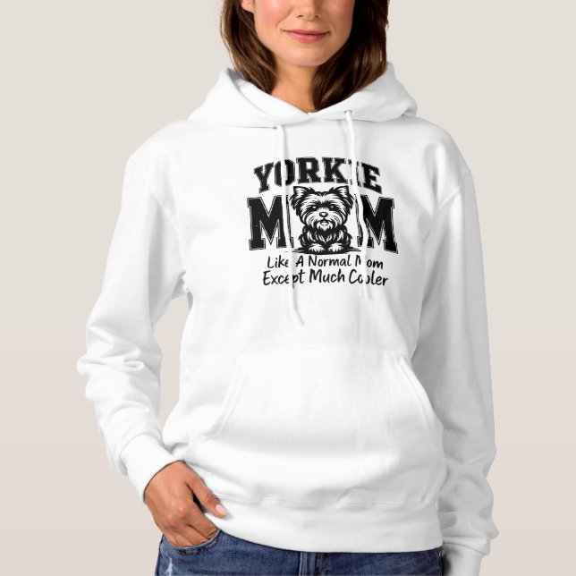 Yorkie mamma t shirt (Framsida)