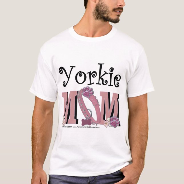Yorkie MAMMA T-shirt (Framsida)